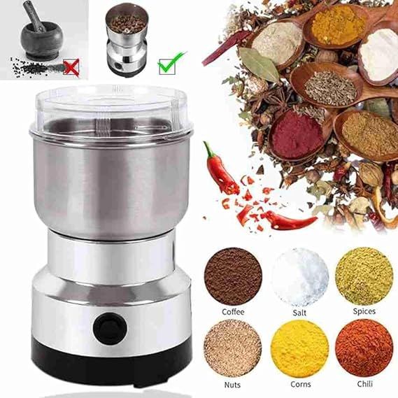 Stainless Steel Multifunctional Coffee & Spice Grinder