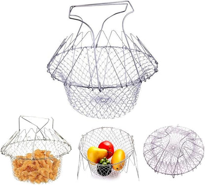 Multi-Function Foldable Chef Cooking Strainer