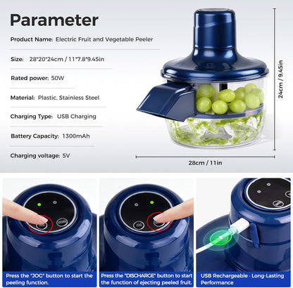 Automatic Fruits and Vegetables Peeler